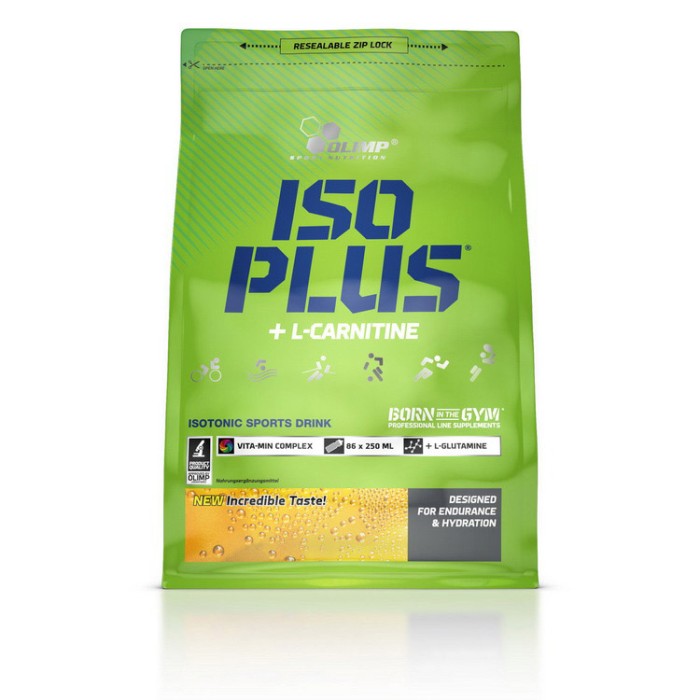 OLIMP Iso Plus + L-Carnitine (1,5 кг, кола)