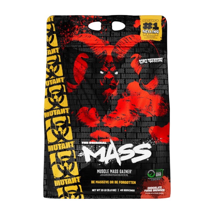 Mutant Mutant Mass (6,8 кг, шоколадний брауні з помадкою)