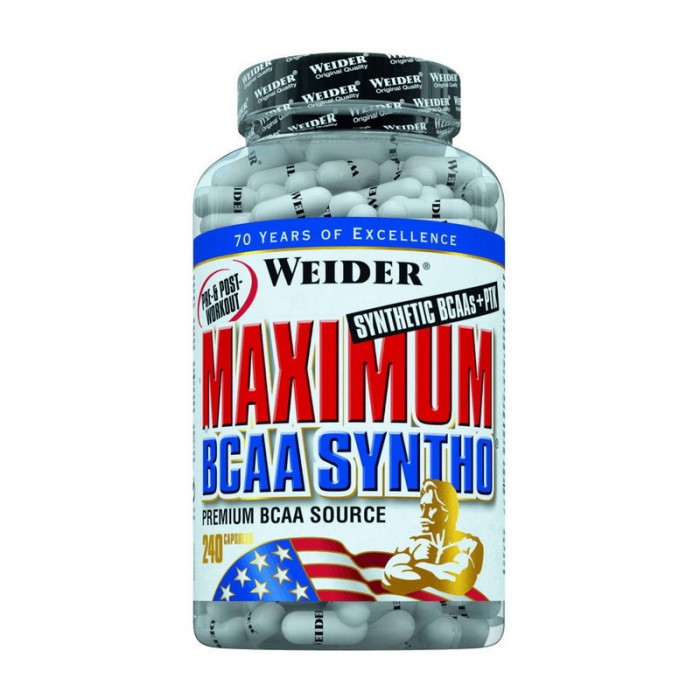 Weider Maximum BCAA Syntho (240 кап.)