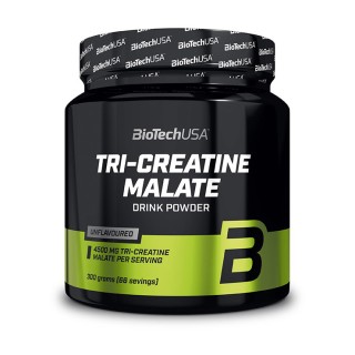 BioTech Tri-Creatine Malate (300 g, unflavored)