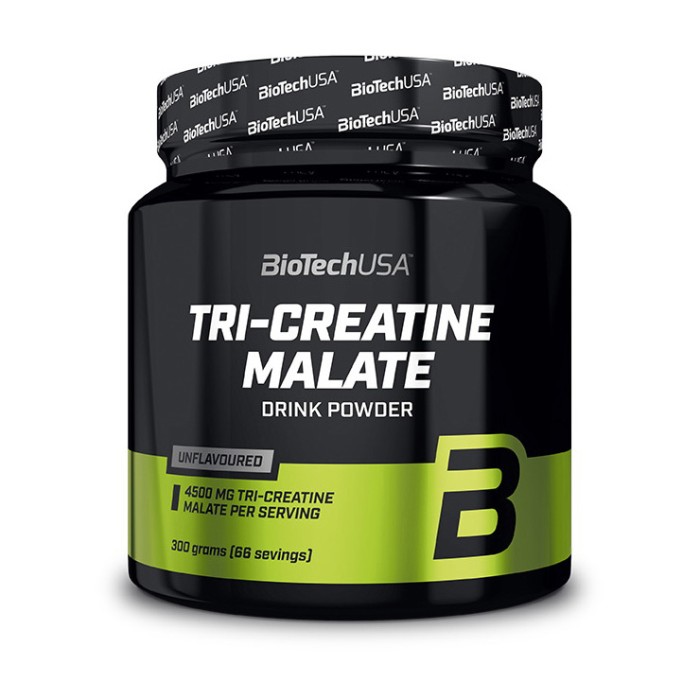BioTech Tri-Creatine Malate (300 g, unflavored)