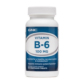 GNC Vitamin B-6 100 (100 tabs)