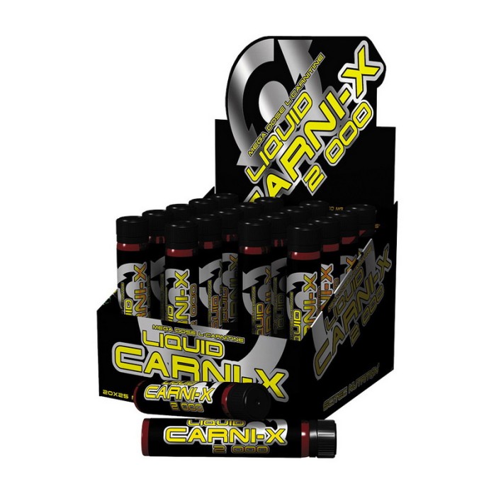 Scitec Nutrition Carni X liquid 2000 (20*25 мл, лайм)