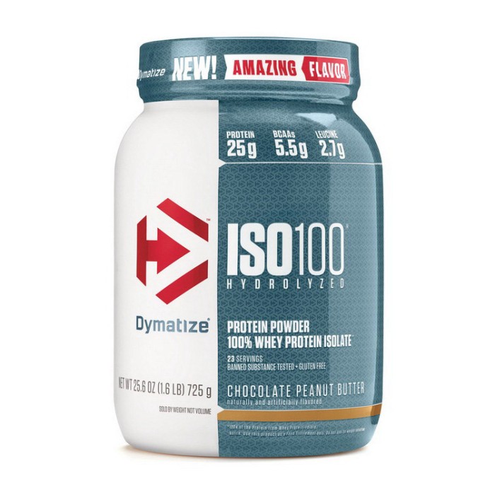 Dymatize ISO 100 (725 г, шоколадно-арахісова паста)
