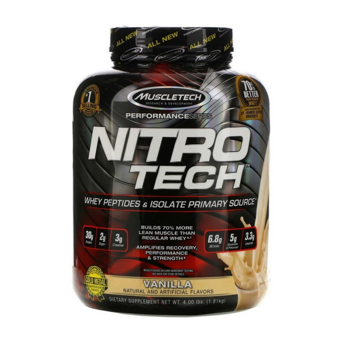 MuscleTech Nitro Tech Performance (1,8 кг, печиво та вершки)