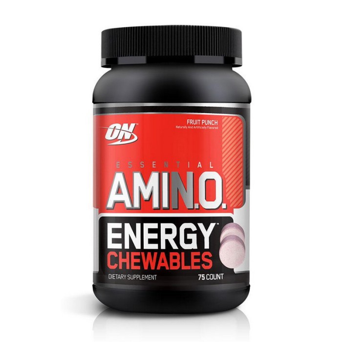 Optimum Nutrition Amino Energy (75 таблеток, фруктовий пунш)