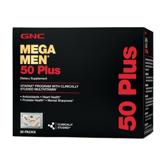 GNC Mega Men 50 Plus (30 упаковок)