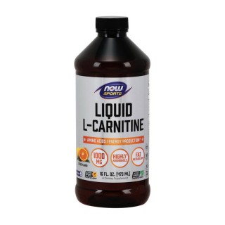 NOW L-Carnitine Liquid 1000 mg (473 ml, тропический дон)