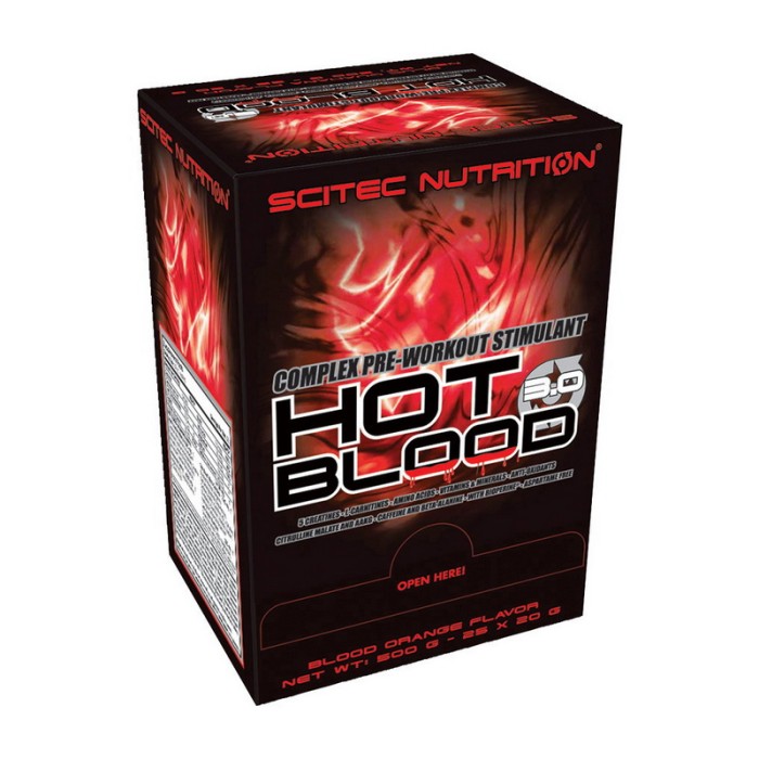 Scitec Nutrition Hot Blood 3.0 (25*20 g, blood orange)