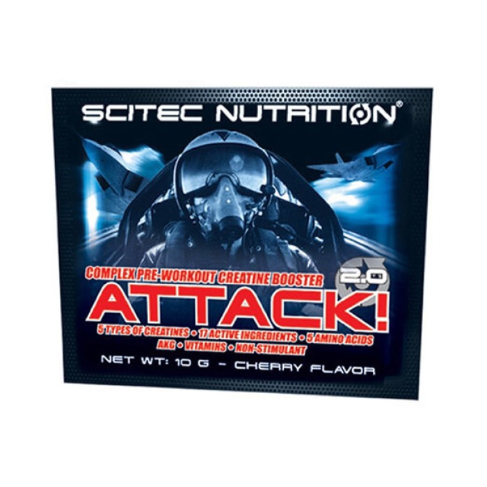 Scitec Nutrition Attack 2.0 (1 pak, cherry)