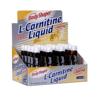 Weider L-Carnitine Liquid (40 x 25 мл, персиковый)
