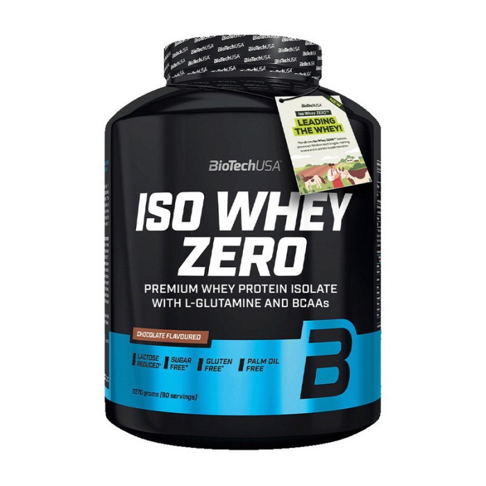 BioTech Iso Whey Zero (2,27 кг + 454 г, полуниця)