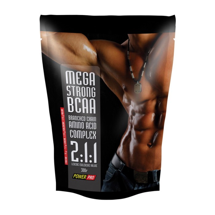 Power Pro Mega Strong BCAA (300 g, unflavored)