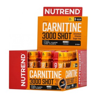 Nutrend Carnitine 3000 Shot (20*60 мл, помаранчевий)