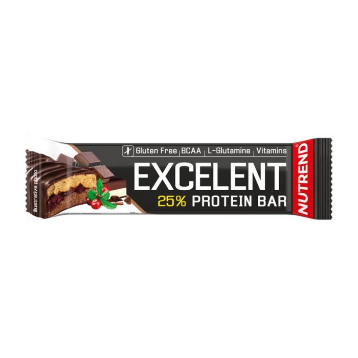 Nutrend Excelent Protein Bar (85 г, шоколад-нуга с клюквой)