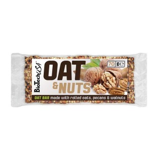BioTech OAT and Nuts (70 g, pecans & walnuts)