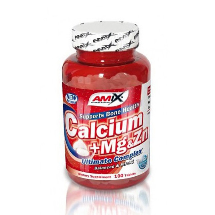 AMIX Calcium+Mg & Zn (100 таблеток)