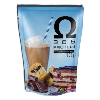 Power Pro OMEGA 3-6-9 Protein (1 кг, мигдальный кекс)