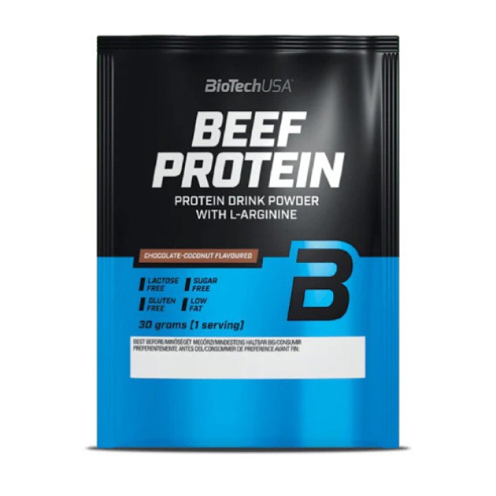BioTech BEEF Protein (30 g, strawberry)