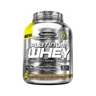 MuscleTech Platinum 100% Whey (2,27 кг, полуниця та вершки)