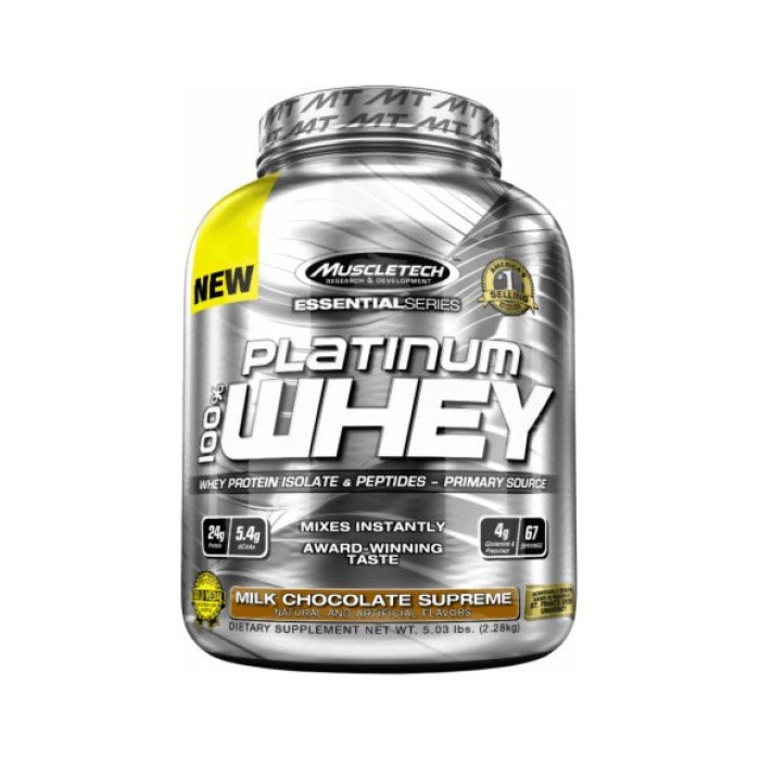 MuscleTech Platinum 100% Whey (2,27 кг, ванильный торт)