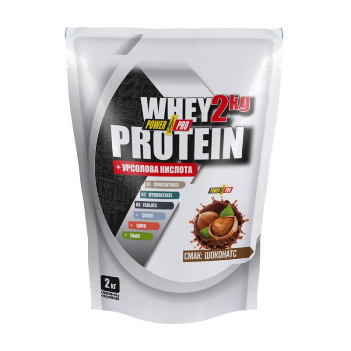 Power Pro Whey Protein (2 kg, полуниця з вершками)