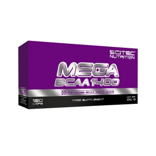 Scitec Nutrition Mega BCAA 1400 (120 капсул)