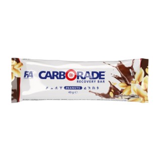 Fitness Authority Carborade Recovery Bar (40 g, peanuts, milk chocolate coating)