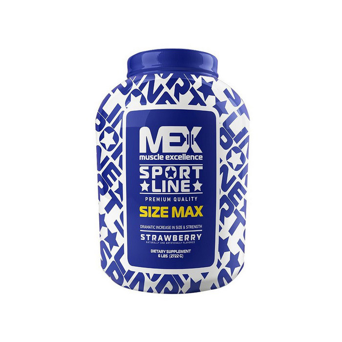 MEX Nutrition Size Max (2,72 кг, полуниця)