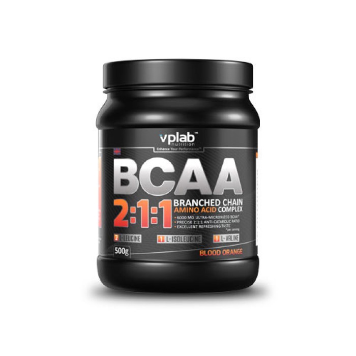 VP Lab BCAA 2:1:1 (500 g, blood orange)