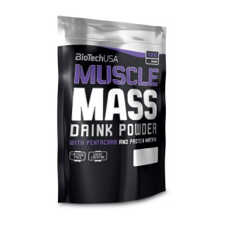 BioTech Muscle Mass (1 kg, vanilla)