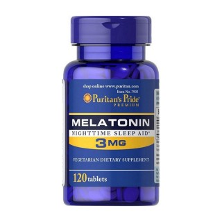 Puritan's Pride Melatonin 3 mg (120 tabs)