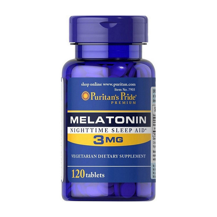 Puritan's Pride Melatonin 3 mg (120 tabs)