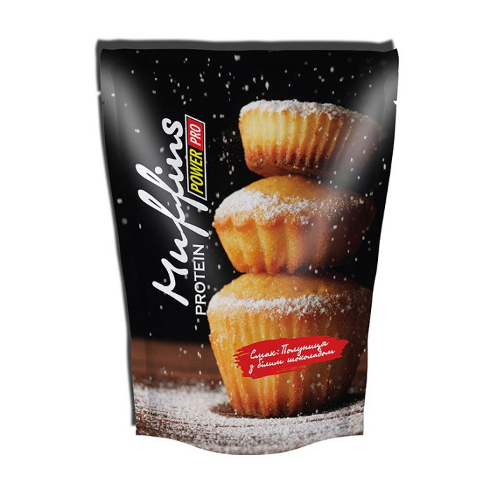 Power Pro Muffins (600 g, шоколадний брауні)