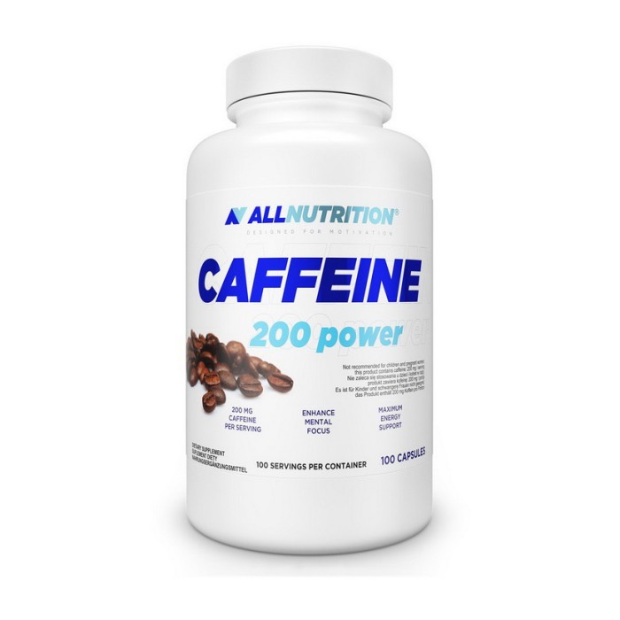 All Nutrition Caffeine 200 power (100 капсул)