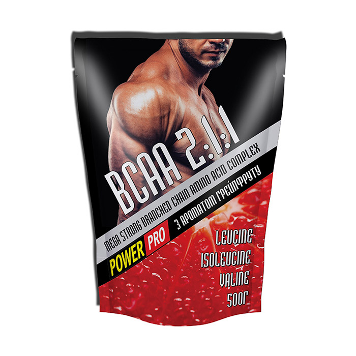 Power Pro BCAA 2:1:1 (500 г, фруктовий пунш)