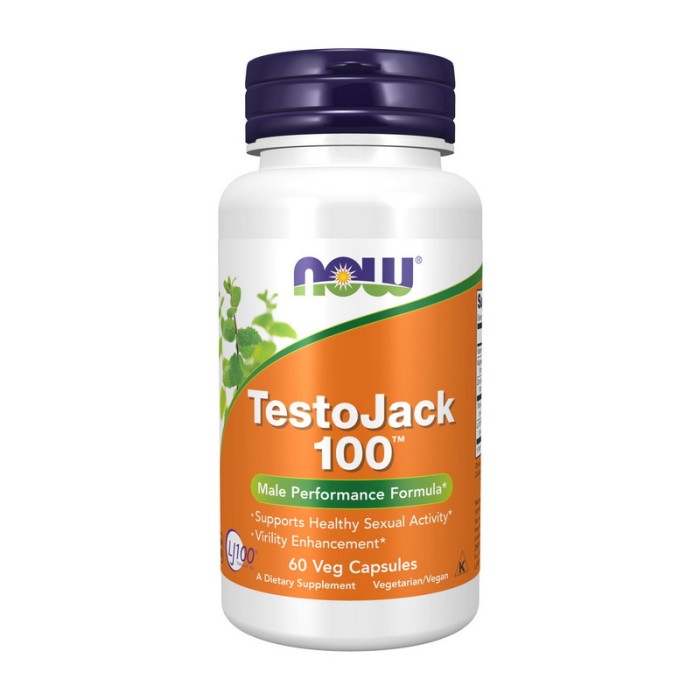 NOW Testo Jack 100 (60 veg caps)