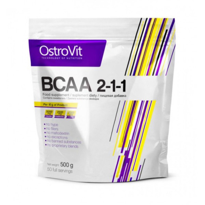 OstroVit BCAA 2-1-1 (500 g, pure)