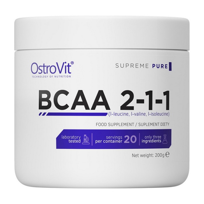 OstroVit BCAA 2-1-1 (200 g, pure)