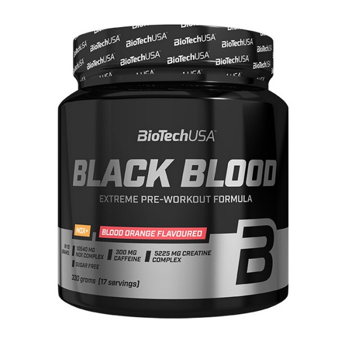 BioTech Black Blood NOX+ (330 г, тропічні фрукти)