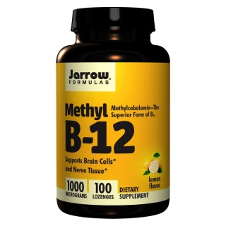 Jarrow Formulas Methyl B-12 1000 mcg (100 lozenges, lemon)