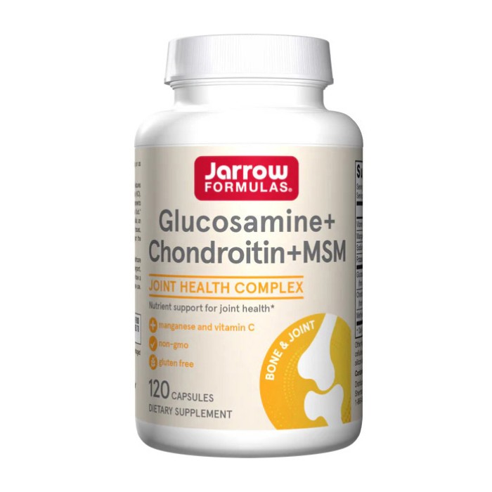 Jarrow Formulas Glucosamine + Chongroitin + MSM (120 caps)