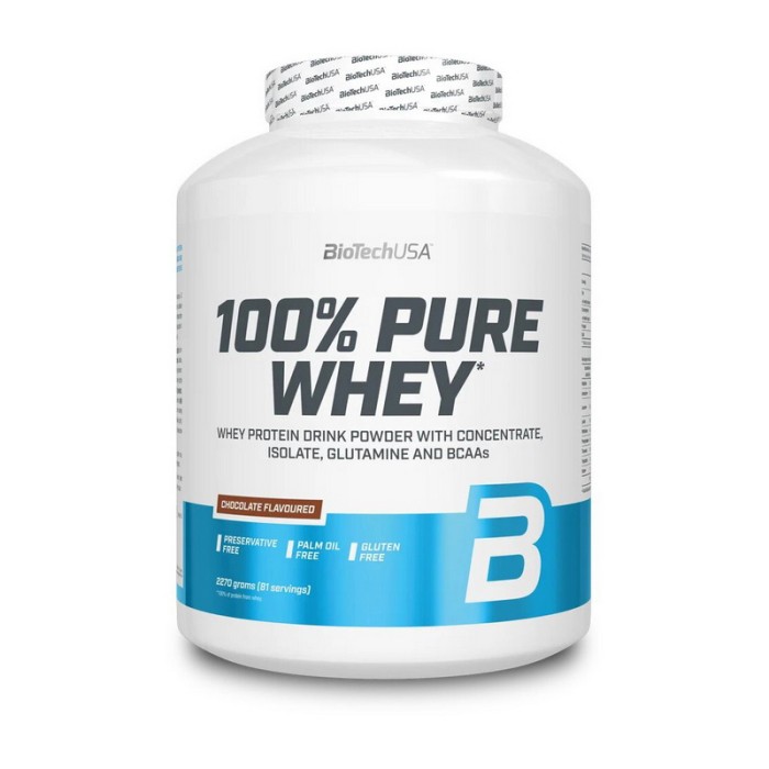 BioTech 100% Pure Whey (2,27 кг, соленая карамель)