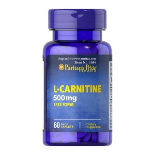 Puritan's Pride L-Carnitine 500 mg (60 caplets)