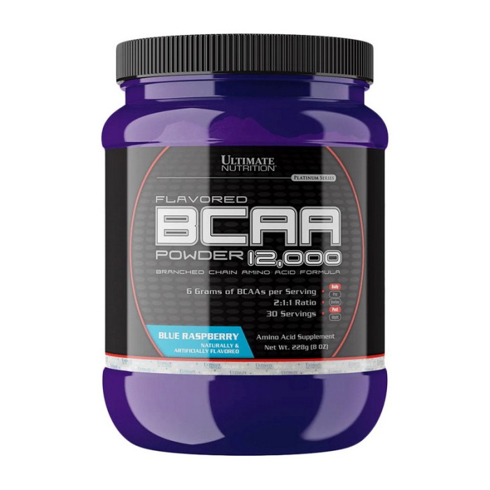 Ultimate Nutrition BCAA 12 000 (228 г, рожевий лимонад)