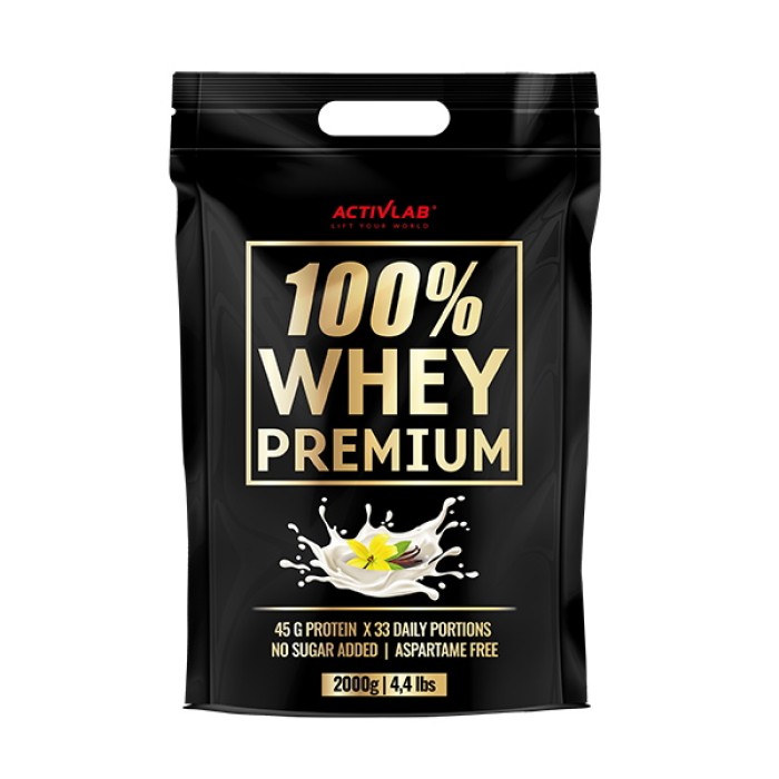 Протеїн Activlab 100% Whey Premium, 2 кг Ваніль