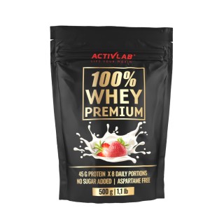 Протеїн Activlab 100% Whey Premium, 500 грам Полуниця