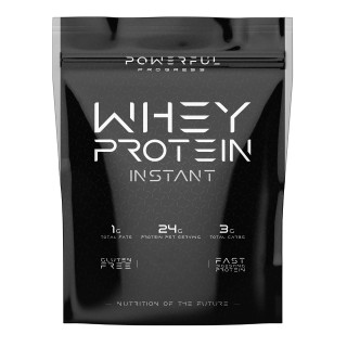 Протеїн Powerful Progress 100% Whey Protein, 1 кг Полуниця