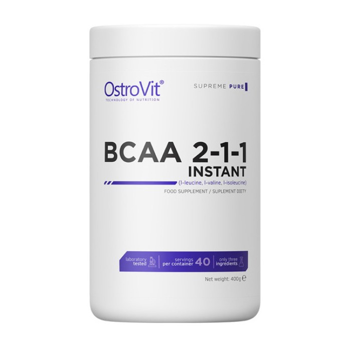 OstroVit BCAA 2-1-1 Instant (400 г, чистий)