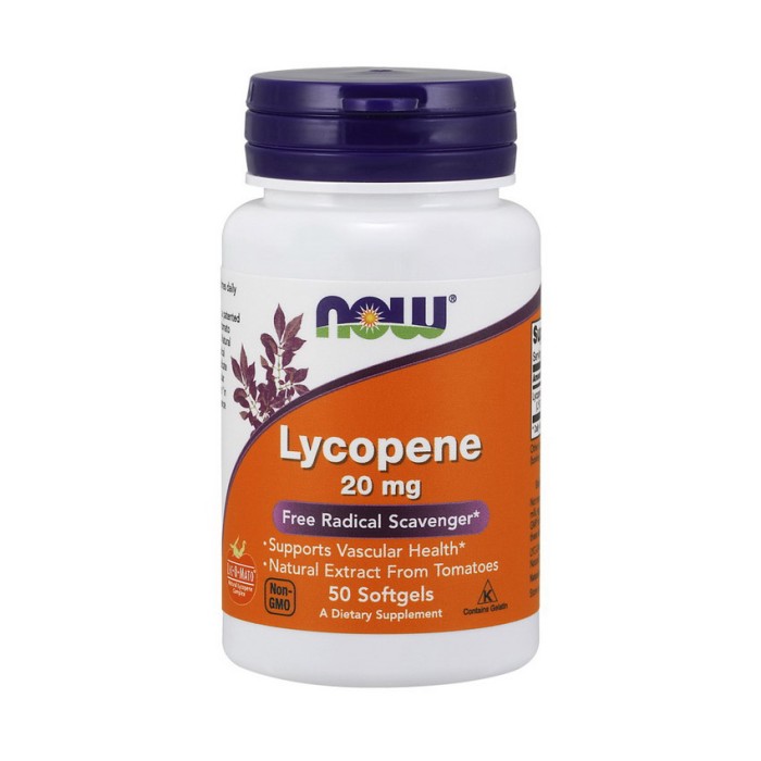 NOW Lycopene 20 mg (50 softgels)